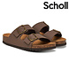 Scholl Josephine Synth Nubuck Brown Sandalen Dames Scholl Josephine Synth Nubuck Brown Sandalen Dames