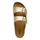 Scholl Josephine Metal Synthetic Light Gold Sandalen Dames Scholl Josephine Metal Synthetic Light Gold Sandalen Dames