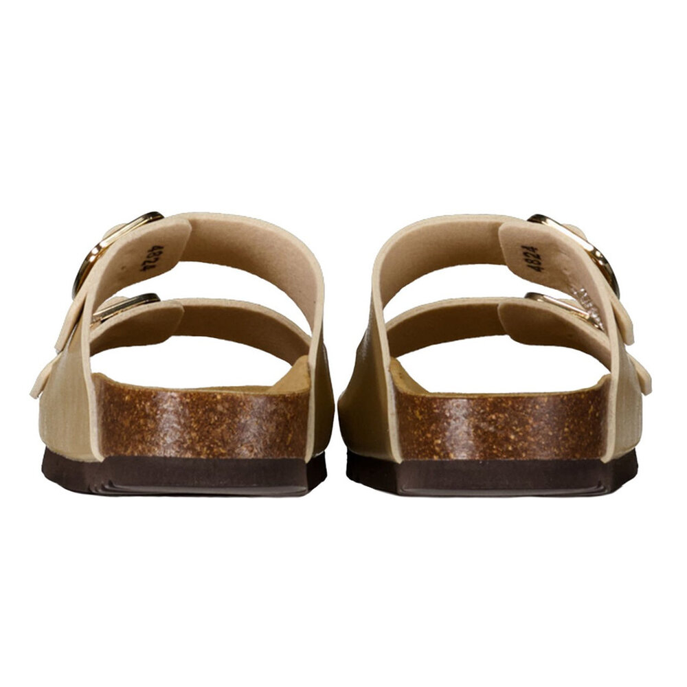 Scholl Josephine Metal Synthetic Light Gold Sandalen Dames Scholl Josephine Metal Synthetic Light Gold Sandalen Dames