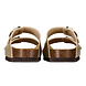 Scholl Josephine Metal Synthetic Light Gold Sandalen Dames Scholl Josephine Metal Synthetic Light Gold Sandalen Dames