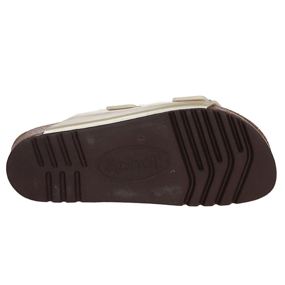 Scholl Josephine Metal Synthetic Light Gold Sandalen Dames Scholl Josephine Metal Synthetic Light Gold Sandalen Dames