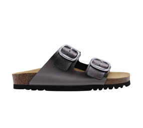 Scholl Josephine Syn Antracite Sandalen Dames Scholl Josephine Syn Antracite Sandalen Dames