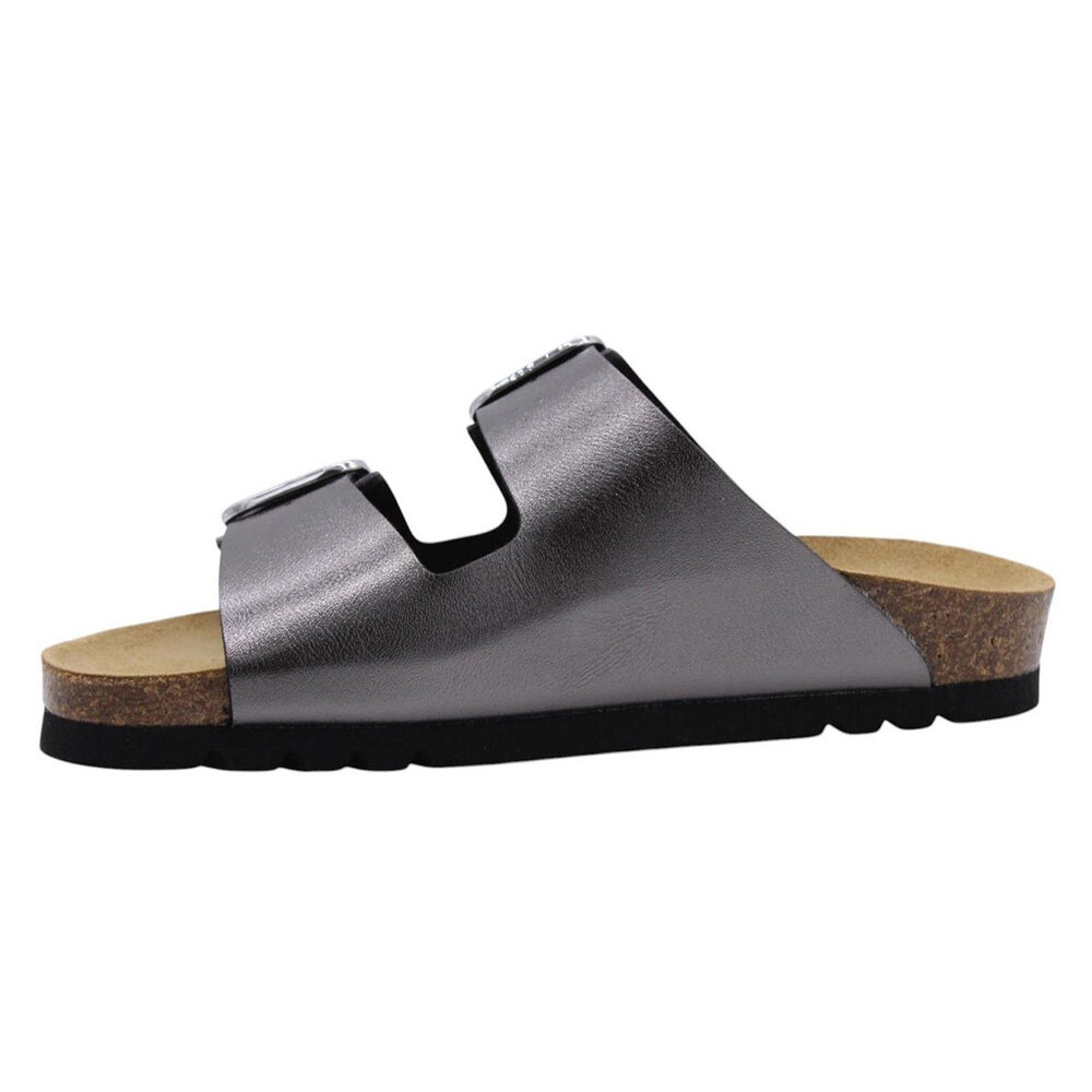 Scholl Josephine Syn Antracite Sandalen Dames Scholl Josephine Syn Antracite Sandalen Dames