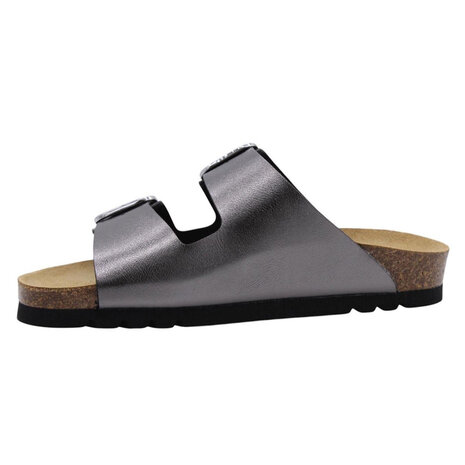 Scholl Josephine Syn Antracite Sandalen Dames Scholl Josephine Syn Antracite Sandalen Dames