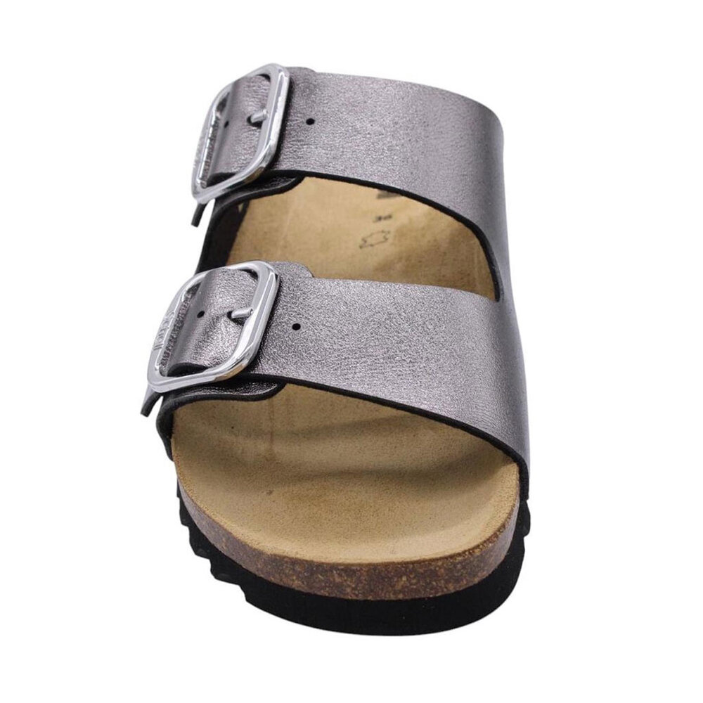 Scholl Josephine Syn Antracite Sandalen Dames Scholl Josephine Syn Antracite Sandalen Dames