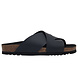 Scholl Vivian Syn Leather Black Slippers Dames Scholl Vivian Syn Leather Black Slippers Dames