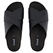 Scholl Vivian Syn Leather Black Slippers Dames Scholl Vivian Syn Leather Black Slippers Dames