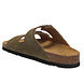 Scholl Julien Suede Khaki Sandalen Heren Scholl Julien Suede Khaki Sandalen Heren