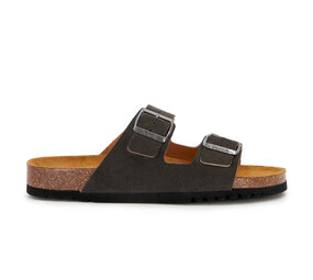 Scholl Julien Suede Grigio Grijs Sandalen Heren Scholl Julien Suede Grigio Grijs Sandalen Heren