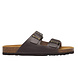 Scholl Julien Leather Caffe Sandalen Heren Scholl Julien Leather Caffe Sandalen Heren