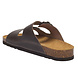 Scholl Julien Leather Caffe Sandalen Heren Scholl Julien Leather Caffe Sandalen Heren