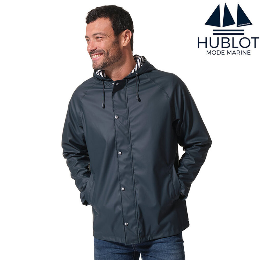 Hublot Proue Marine Regenjas met Capuchon Hublot Proue Marine Regenjas met Capuchon
