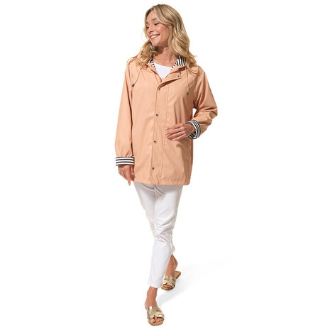 Hublot Proue Zalm Regenjas met Capuchon Hublot Proue Zalm Regenjas met Capuchon