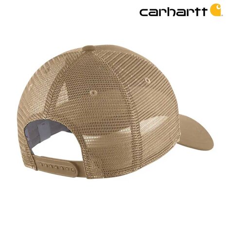Carhartt Rugged Pro Series Canvas Mesh Dark Khaki Cap Carhartt Rugged Pro Series Canvas Mesh Dark Khaki Cap