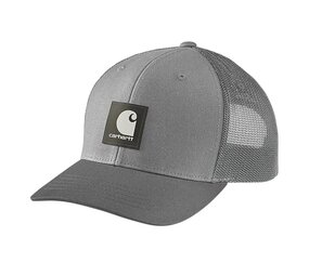 Carhartt Twill Mesh Back Ashpalt Cap