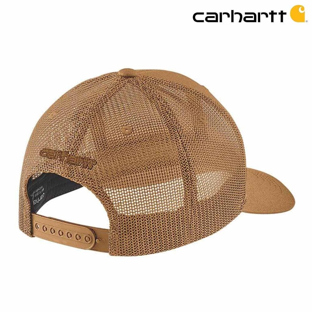 Carhartt Twill Mesh Back Brown Cap Carhartt Twill Mesh Back Brown Cap