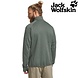 Jack Wolfskin Taiga Full Zip Slate Green Fleece Jack Heren Jack Wolfskin Taiga Full Zip Slate Green Fleece Jack Heren