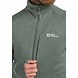 Jack Wolfskin Taiga Full Zip Slate Green Fleece Jack Heren Jack Wolfskin Taiga Full Zip Slate Green Fleece Jack Heren