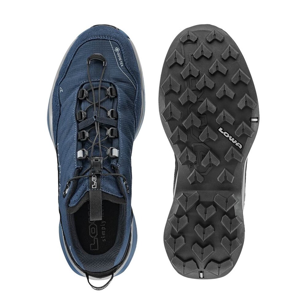 Lowa Maddox Pro GTX Lo SL Navy Marine Wandelschoenen Heren Lowa Maddox Pro GTX Lo SL Navy Marine Wandelschoenen Heren