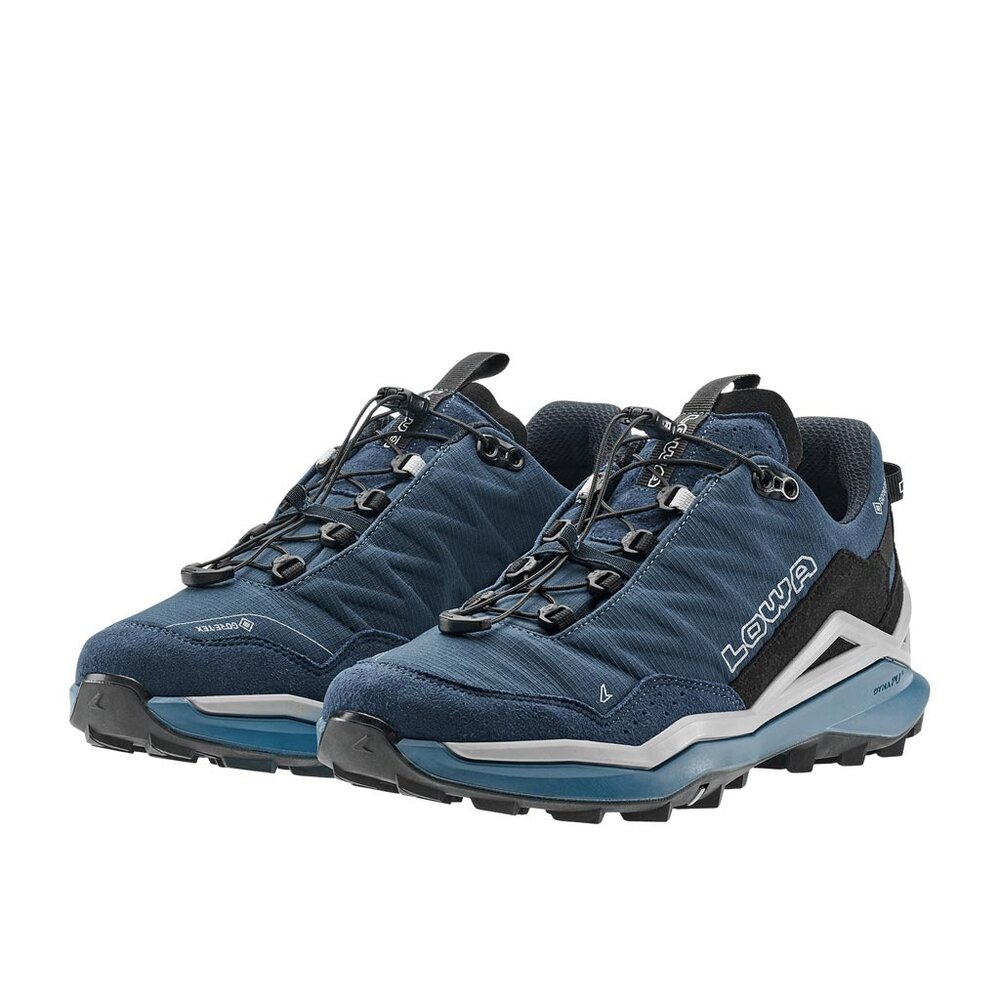 Lowa Maddox Pro GTX Lo SL Navy Marine Wandelschoenen Heren Lowa Maddox Pro GTX Lo SL Navy Marine Wandelschoenen Heren