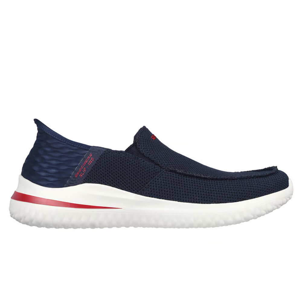 Skechers Slip Ins Delson 3.0 Cabrino Navy Wandelsneakers Heren Skechers Slip Ins Delson 3.0 Cabrino Navy Wandelsneakers Heren