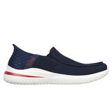 Skechers Slip Ins Delson 3.0 Cabrino Navy Wandelsneakers Heren