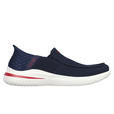Skechers Slip Ins Delson 3.0 Cabrino Navy Wandelsneakers Heren Skechers Slip Ins Delson 3.0 Cabrino Navy Wandelsneakers Heren