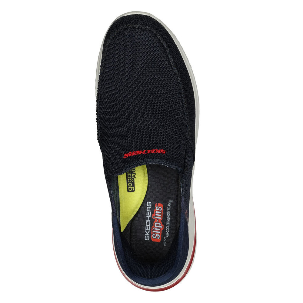 Skechers Slip Ins Delson 3.0 Cabrino Navy Wandelsneakers Heren Skechers Slip Ins Delson 3.0 Cabrino Navy Wandelsneakers Heren