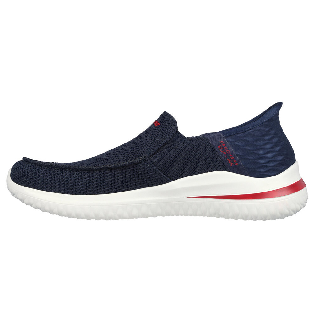 Skechers Slip Ins Delson 3.0 Cabrino Navy Wandelsneakers Heren Skechers Slip Ins Delson 3.0 Cabrino Navy Wandelsneakers Heren