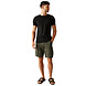 Regatta Shorebay Dark Khaki Cargo Shorts Heren