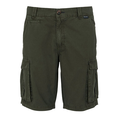 Regatta Shorebay Dark Khaki Cargo Shorts Heren