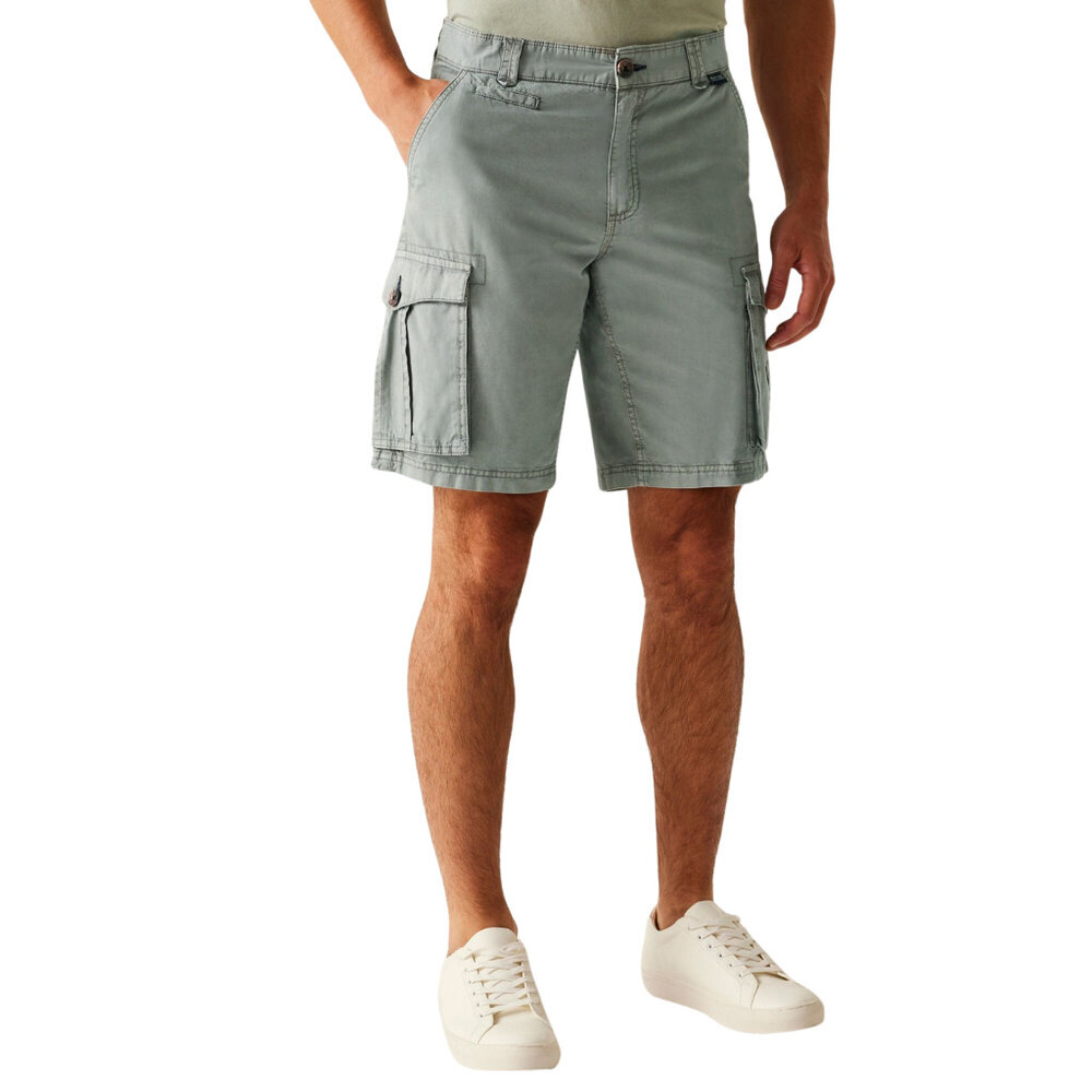 Regatta Shorebay II Storm Grey Cargo Shorts Heren Regatta Shorebay II Storm Grey Cargo Shorts Heren