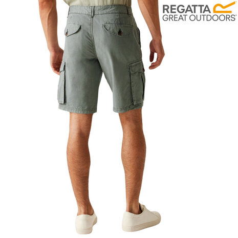 Regatta Shorebay Storm Grey Cargo Shorts Heren
