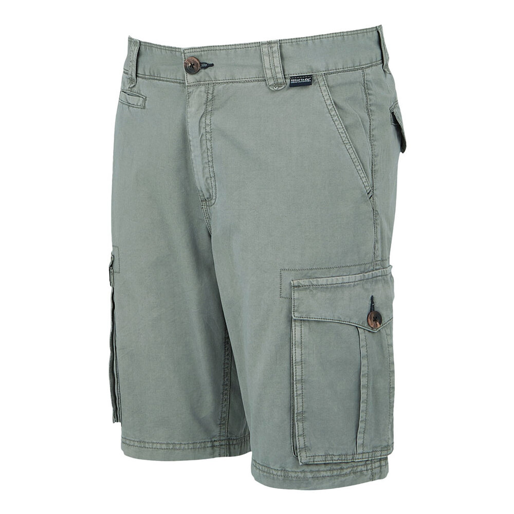 Regatta Shorebay Storm Grey Cargo Shorts Heren