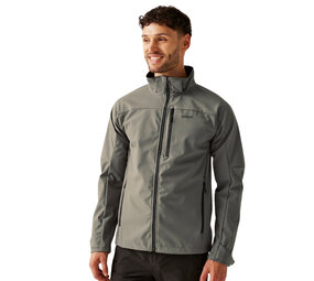 Regatta Arana Waterproof Treetop Black Softshell Jas Heren Regatta Arana Waterproof Treetop Black Softshell Jas Heren