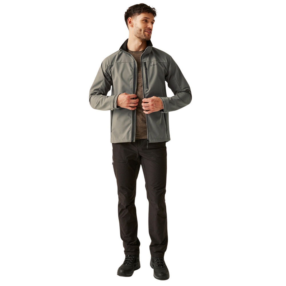 Regatta Arana Waterproof Treetop Black Softshell Jas Heren Regatta Arana Waterproof Treetop Black Softshell Jas Heren