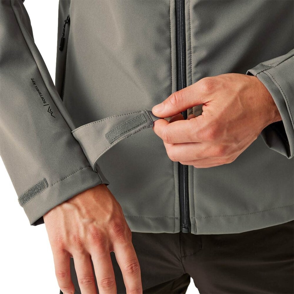 Regatta Arana Waterproof Treetop Black Softshell Jas Heren Regatta Arana Waterproof Treetop Black Softshell Jas Heren