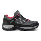 Regatta Samaris Low Isotex Dark Steel Pink Potion Wandelschoenen Dames Regatta Samaris Low Isotex Dark Steel Pink Potion Wandelschoenen Dames