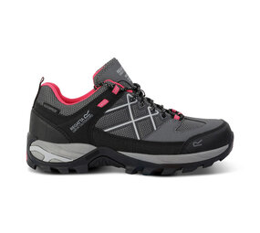 Regatta Samaris Low Isotex Dark Steel Pink Potion Wandelschoenen Dames Regatta Samaris Low Isotex Dark Steel Pink Potion Wandelschoenen Dames