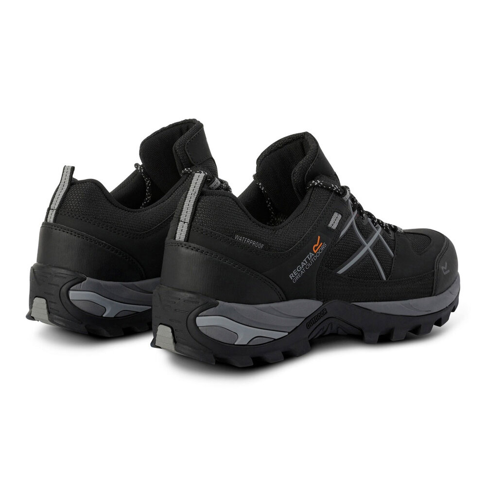 Regatta Samaris Low Isotex Black Granite Wandelschoenen Heren