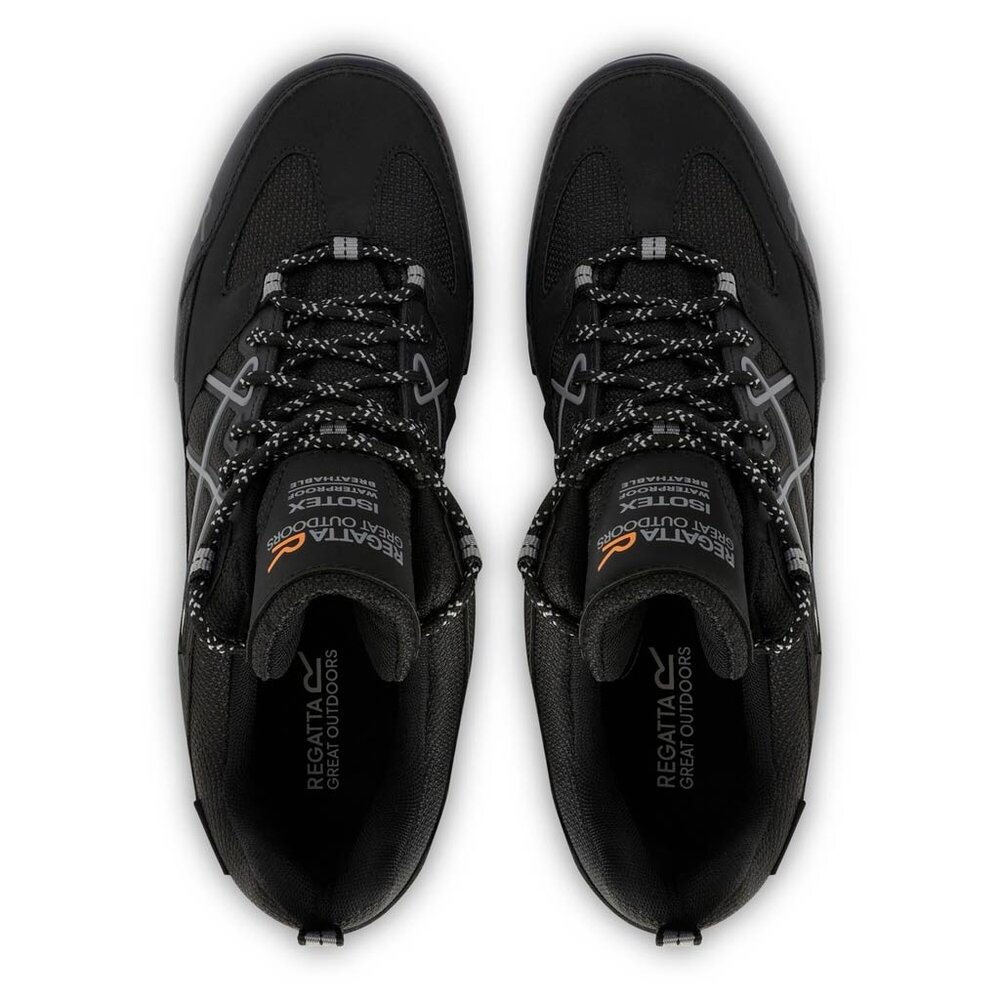 Regatta Samaris Low Isotex Black Granite Wandelschoenen Heren