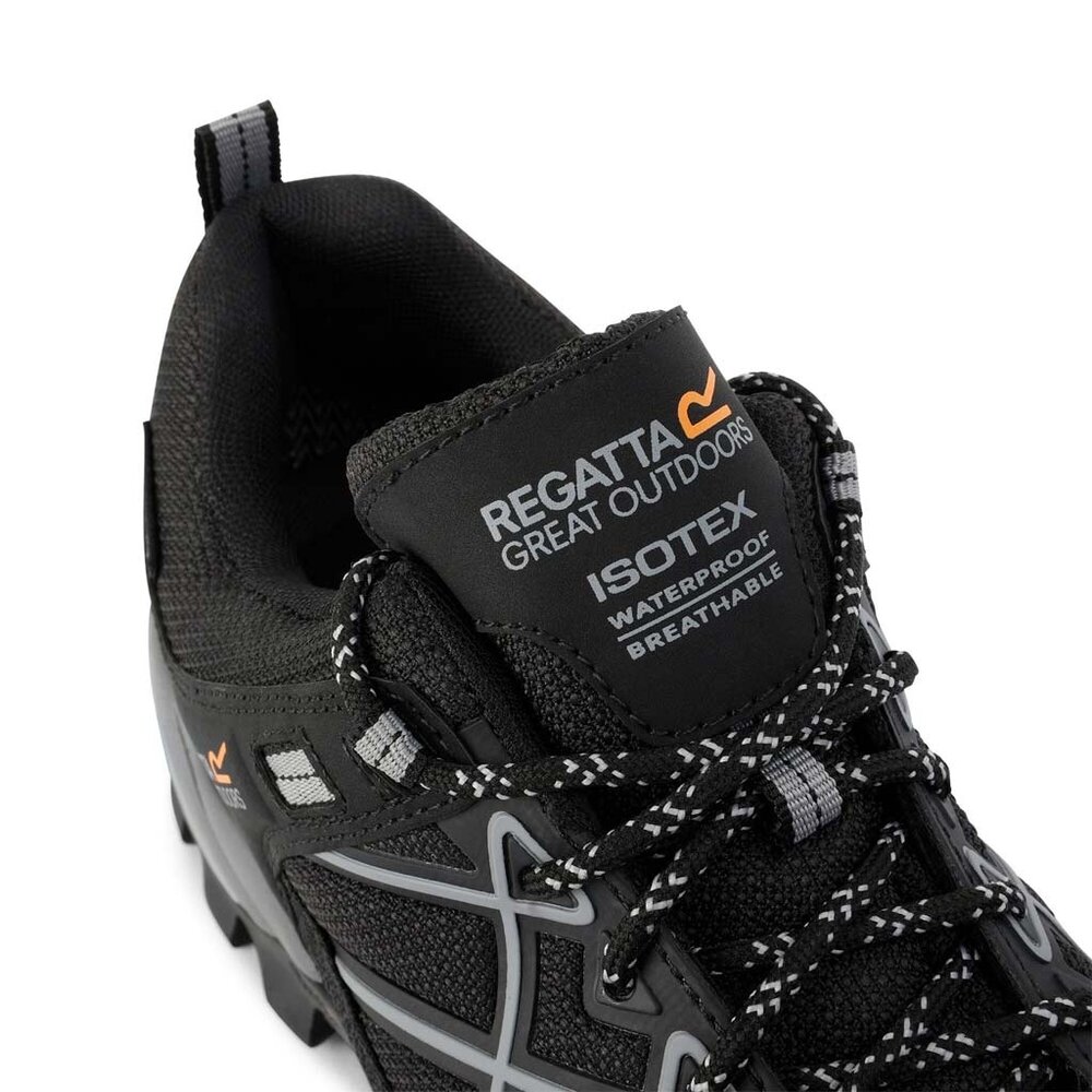 Regatta Samaris Low Isotex Black Granite Wandelschoenen Heren