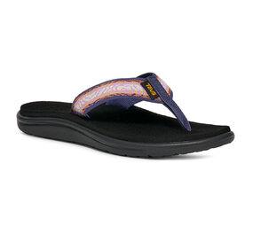 Teva Voya Flip Archive Topo Lupine Slippers Dames Teva Voya Flip Archive Topo Lupine Slippers Dames