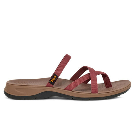 Teva Tirra Traveler Flip Mahogany Slippers Dames Teva Tirra Traveler Flip Mahogany Slippers Dames