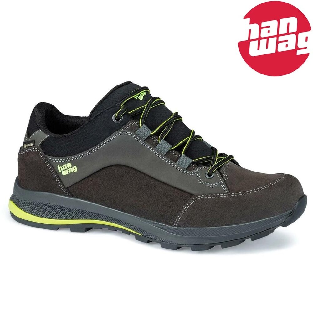 Hanwag Banks Low GTX Asphalt Yellow Wandelschoenen Heren Hanwag Banks Low GTX Asphalt Yellow Wandelschoenen Heren