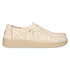 Wendy Espadrille Retro Palm Pale Pink/White Instappers Dames