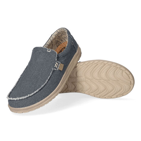 Hey Dude Mikka Braided Deep Blue Instappers Heren Hey Dude Mikka Braided Deep Blue Instappers Heren