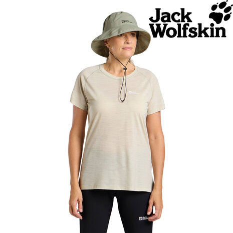 Jack Wolfskin Mesh Hat Mint Leaf Zonnehoed Jack Wolfskin Mesh Hat Mint Leaf Zonnehoed