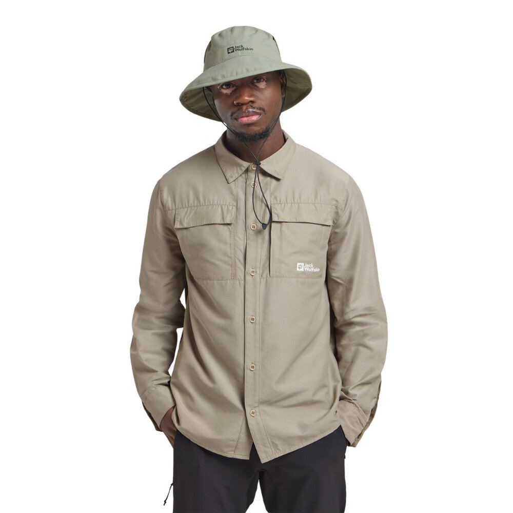 Jack Wolfskin Mesh Hat Mint Leaf Zonnehoed Jack Wolfskin Mesh Hat Mint Leaf Zonnehoed