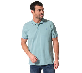Hublot Canillo Shortsleeve Pique Lichtblauw Polo Heren Hublot Canillo Shortsleeve Pique Lichtblauw Polo Heren